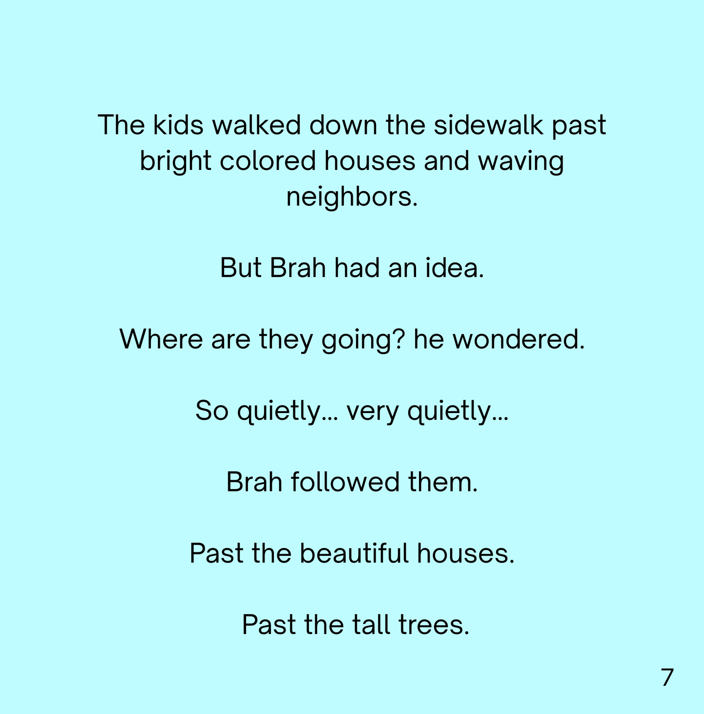 Brah's Sneaky School Adventure - FREE MINI E-BOOK